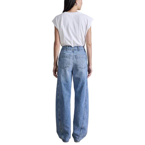 NEW APIECE APART meridian jean in austin wash - Picture 3 of 4